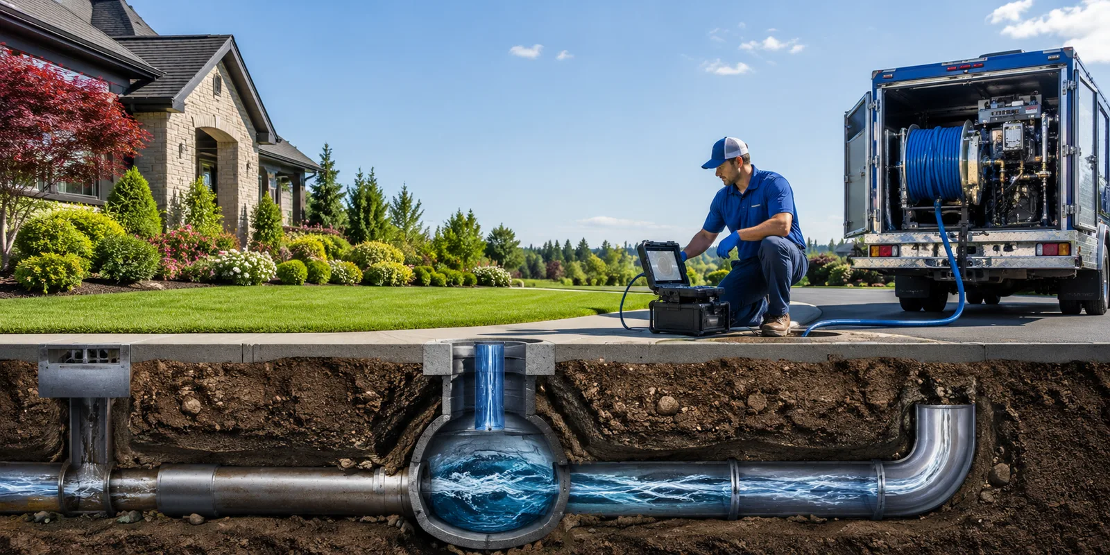 Drainage restoration information for Centreville, VA